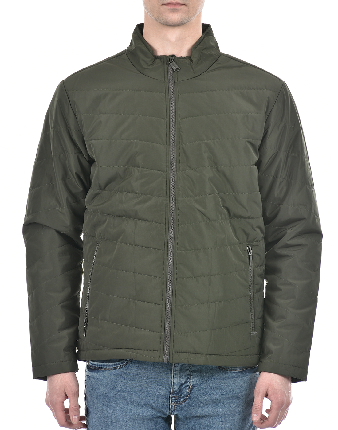 Numero Uno Men Solid Green Jacket